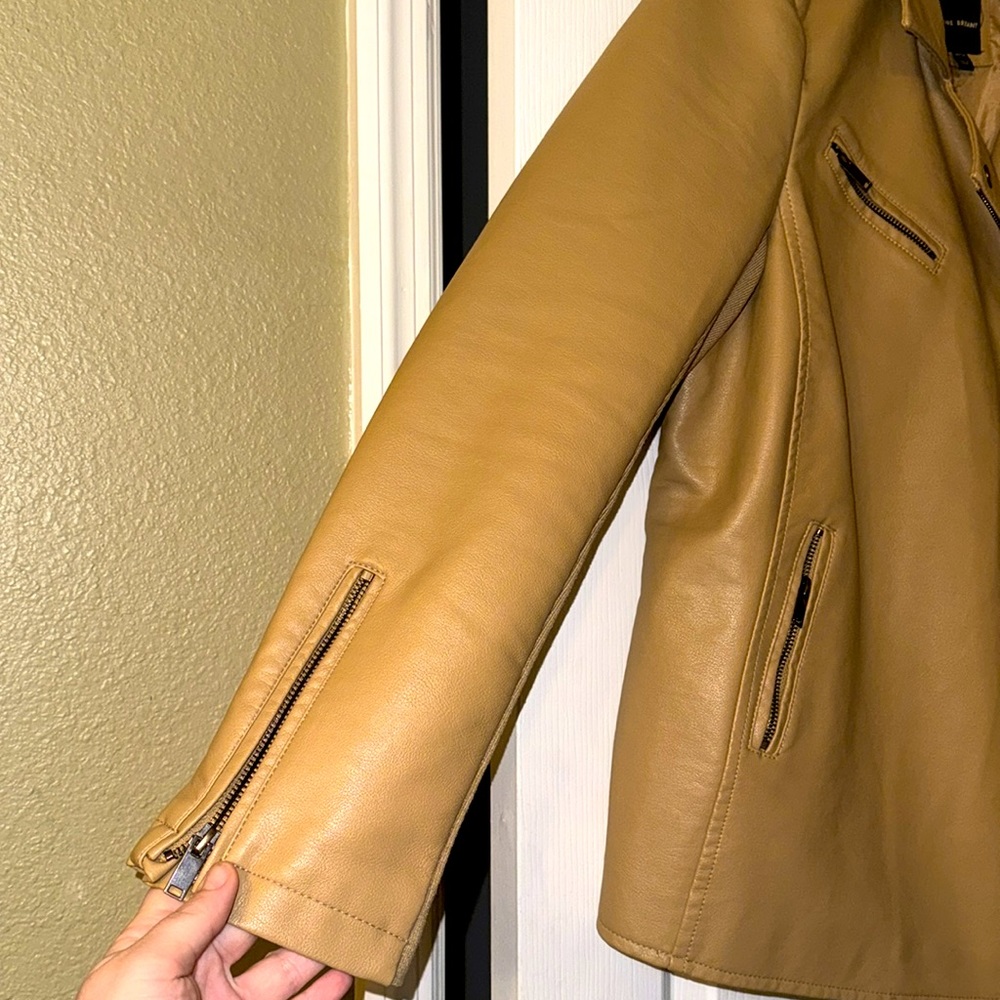 Lane Bryant Tan Zip Up Jacket - Picture 3 of 8